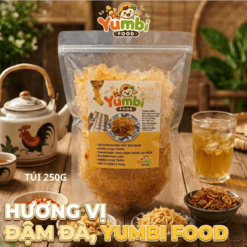 bánh tráng ngũ vị chà bông