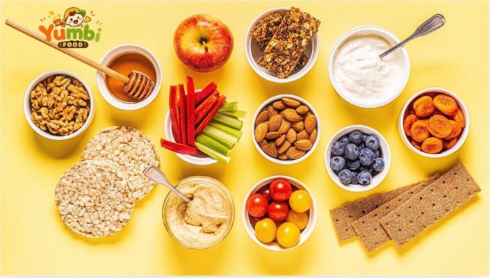 Đồ ăn vặt healthy ít calo