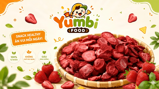 dâu tây sấy