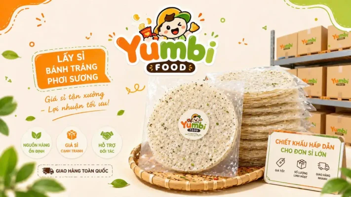 lấy sỉ bánh tráng