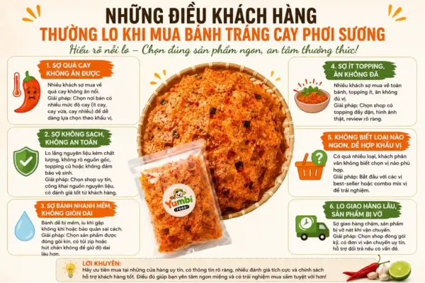 bánh tráng cay phơi sương