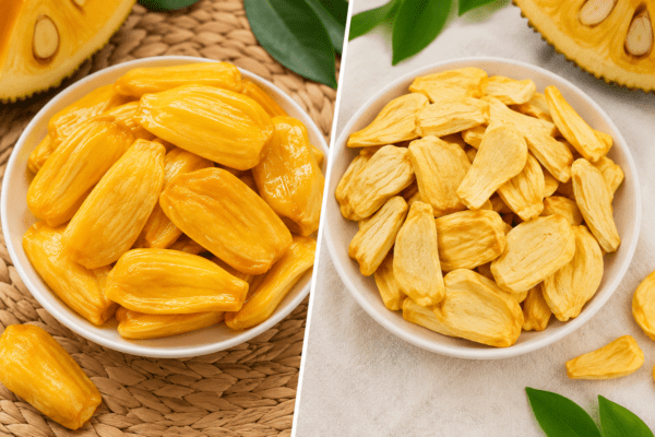 so sánh mít sấy dầu và mít sấy khô