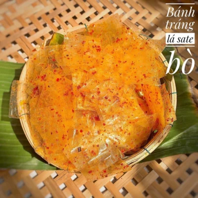 bánh tráng sa tế bò