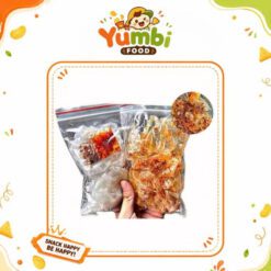 Bánh tráng rìa sate muối tôm cay BTYA 006